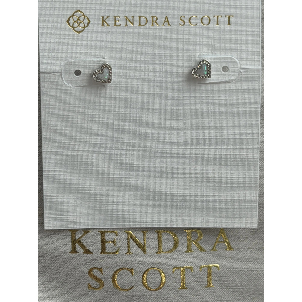 Kendra Scott Heart Earrings